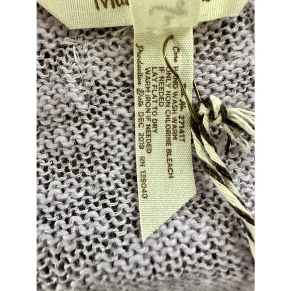 NWT Matilda Jane Can You Imagine Knit Wrap Tie Purple Long Sleeve Sweater 2 - Picture 5 of 6